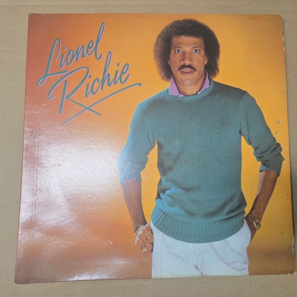 Vintage 1983 Lionel Richie Vinyl LP - Self Titled Motown Record